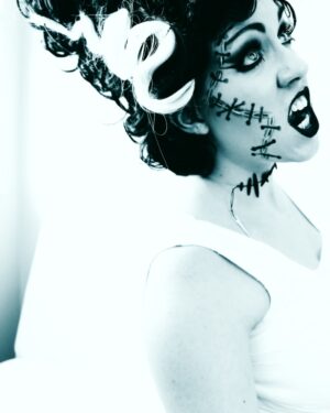 Kayla Kiss Bride of Frankenstein