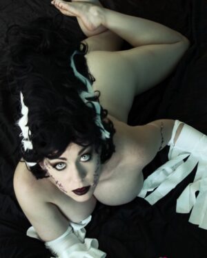 Kayla Kiss Bride of Frankenstein