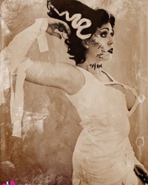 Kayla Kiss Bride of Frankenstein