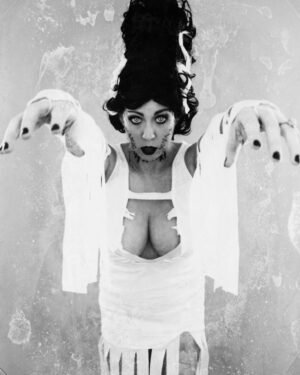 Kayla Kiss Bride of Frankenstein