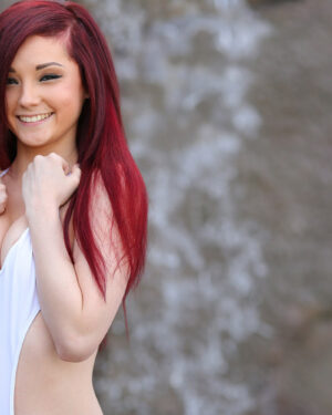 Kylie Cole Sexy Waterfall