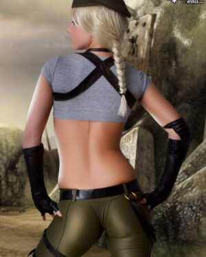 Kyra Sexy Cosplay Kenpo Practice
