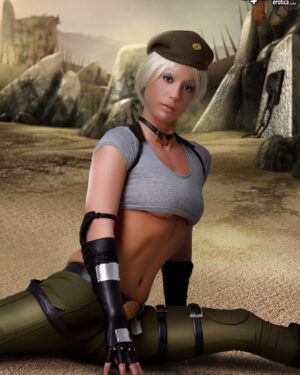 Kyra Sexy Cosplay Kenpo Practice