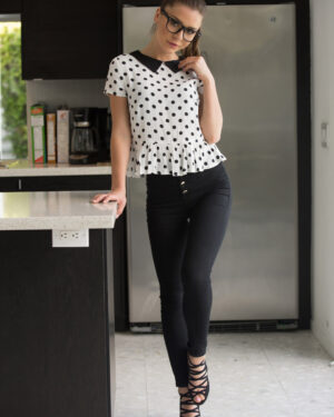 Lily Chey Polka Dots Pussy