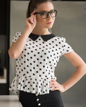 Lily Chey Sexy Glasses Girl