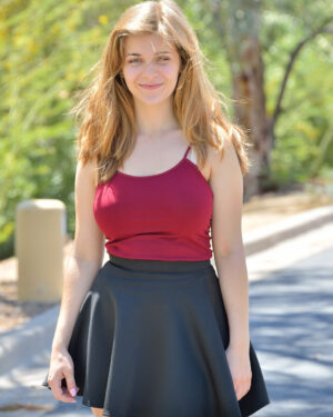 Lindsey FTV Tank Top and Skirt