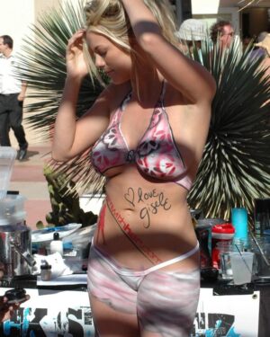 Love Gisele Painted Boobs