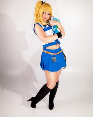 Lucy Heartfilia Schoolgirl