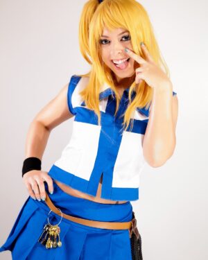 Lucy Heartfilia Schoolgirl