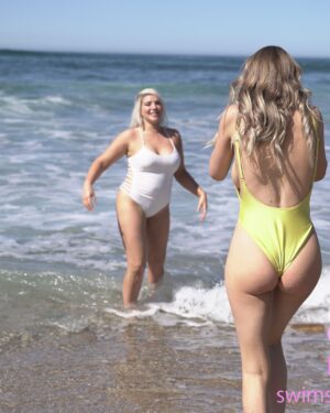 Maddie Page and Paris The Set Swimsuit Heaven