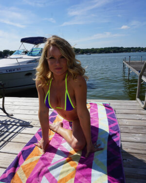Meet Madden Blue Bikini