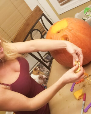 Meet Madden Pumpkin Carving