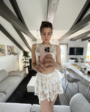 Melena Maria Rya White Lace