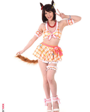 Melody Marks Horny Fox Maid IStripper