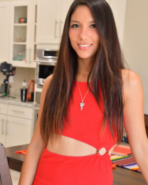 Melody Sexy Asian In Red FTV Girls