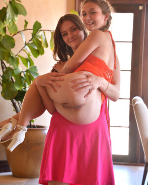 Mira and Olivia Intimate Modeling FTV Girls