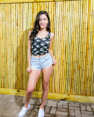 Natalie Brooks Hot Jean Shorts Cosmid