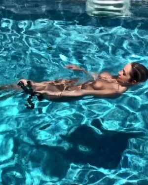 Nikki Sims Nude Pool Screencaps