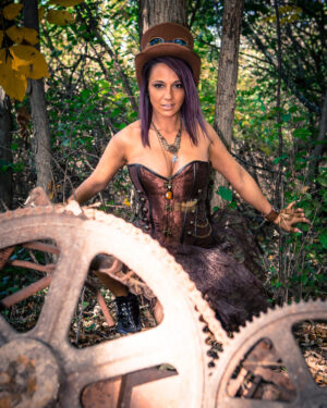 Nikki Sims Steam Punk Halloween