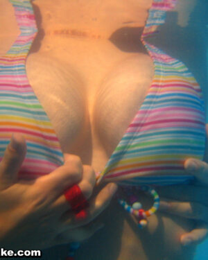 Pattycake Striped Bikini