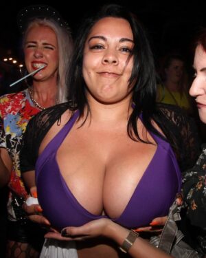 Real Busty Girls Go Clubbing