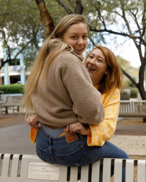 Sara And Brandy Fall Semester Zishy