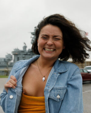 Savannah Small Sunk My Battleshit Flasher Zishy