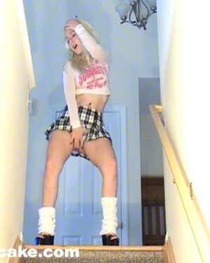 Sexy Pattycake Dildo Play