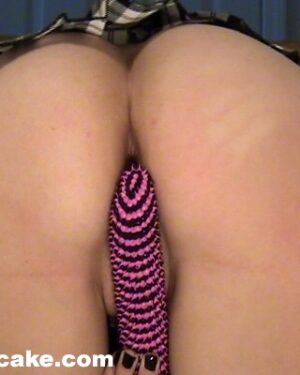 Sexy Pattycake Dildo Play