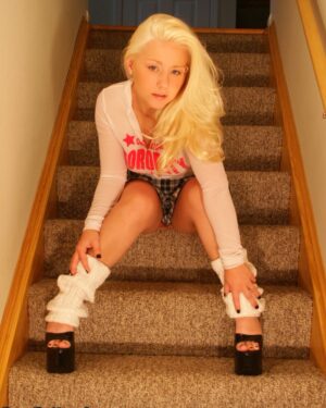 Sexy Pattycake Schoolgirl Upskirt