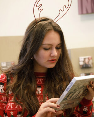 Shelley Fox Christmas Sweater Boobs