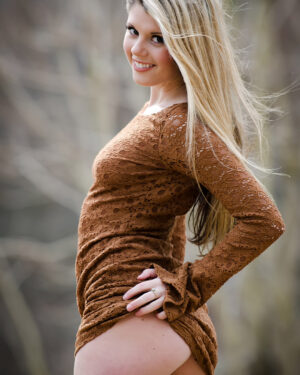Sherri Chanel Short Dress Outside