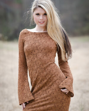 Sherri Chanel Short Dress Outside