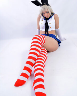 Shimakaze Kantai Nude Cosplay