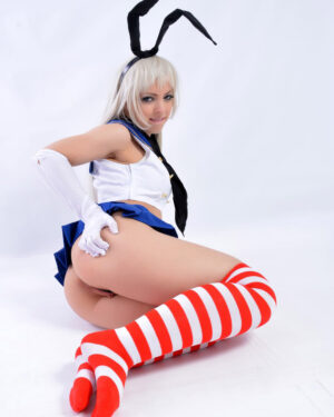 Shimakaze Kantai Nude Cosplay