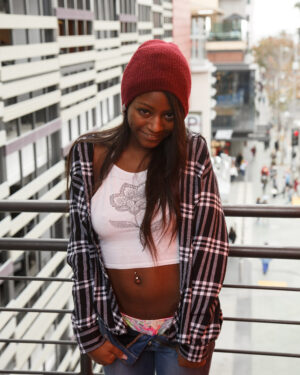 Simone Miles Ebony Beauty Newcomer