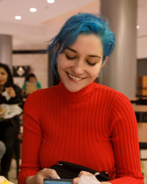 Skye Blue Tight Red Dress Zishy