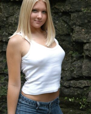 Tiffany Teen Wet Shirt