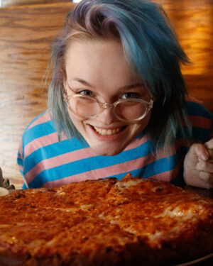 Vonnie Bean No Pants Pizza Zishy