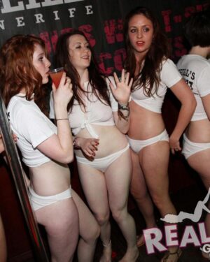 Wet Shirt Contest Turns Nude
