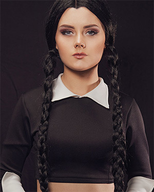 Emily Cutie The Addams Family Cosplay