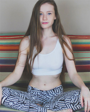 Emily Bloom Perky Tits Couch Strip