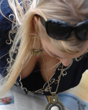 Hayley Marie Downblouse View