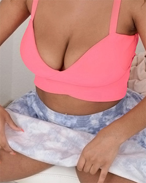 Katt Garcia Shows Off Her Big Naturals