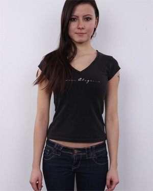 Kristyna Cute Casting Girl