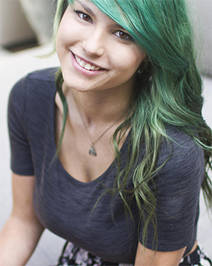 Lusia The Incredible Busty Suicidegirl