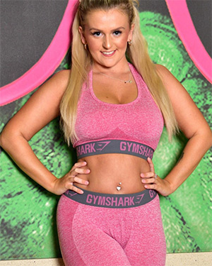 Lycia Sharyl Gym Girl Strip