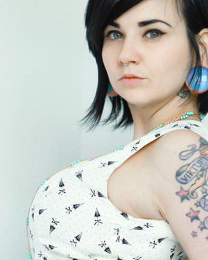 Quinne Black Dress Suicidegirls