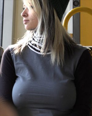 Busty German Girl Shows Off Her Boobs