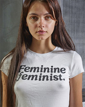 Ariel Feminine Girl Is A Naked Feminist